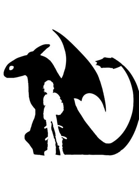 How To Train Your Dragon Pumpkin Stencil