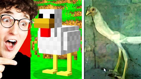 MINECRAFT ANIMALS That Are In REAL LIFE! (Items, Blocks, Mobs) - YouTube