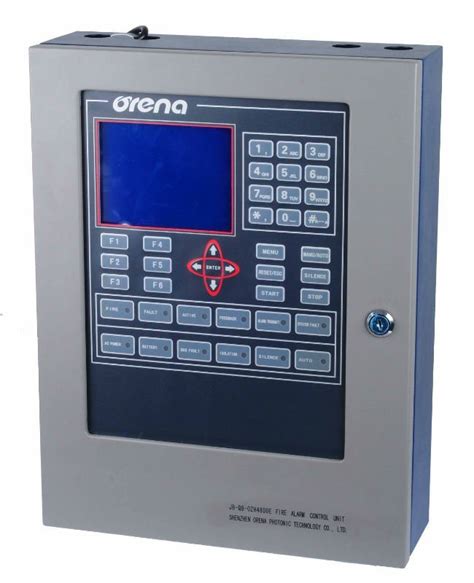 China 4 Loops Addressable Fire Alarm Control Panel (OZH4800E) - China Addressable Fire Alarm ...