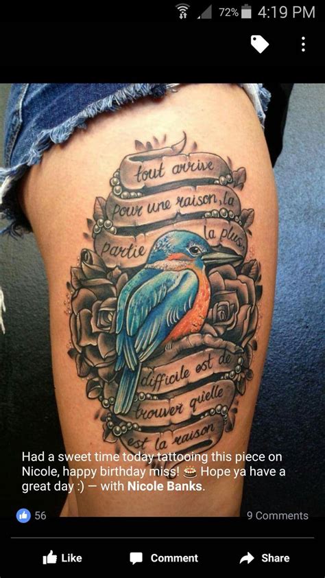 Kingfisher tattoo | Kingfisher tattoo, Tattoos, Fish tattoos