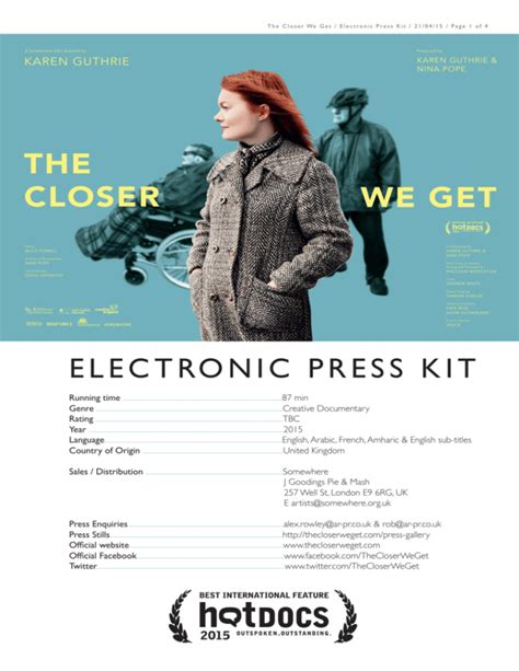 electronic press kit