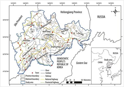 Location of the study area. The Changbai Mountain region comprises 3 ...