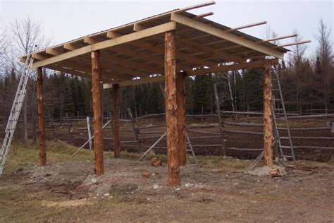 LeanTo Pole Barn Plans Pole barn plans, Building a pole barn, Barns