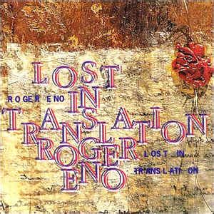 Roger Eno - Lost In Translation (1995, CD) | Discogs