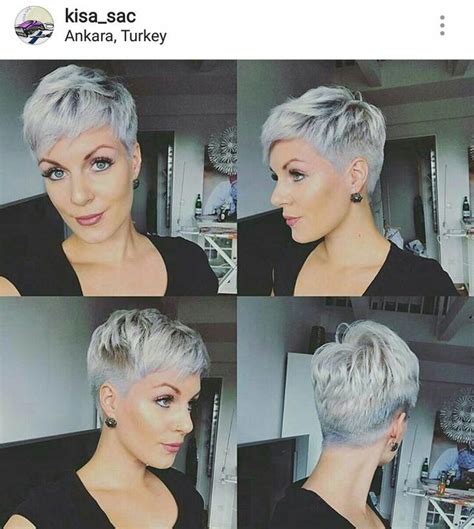 3 Sexy Hairstyles For Short Hair | Short hair styles, Short hair styles pixie, Short silver hair