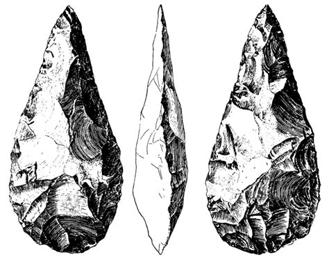 Acheulean Handaxe (Illustration) - World History Encyclopedia