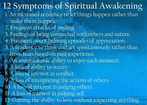 Quotes Gallery: 12 Symptoms Spiritual Awakening