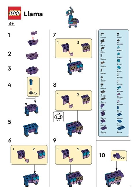 Here’s how to make your own LEGO Fortnite Loot Llama