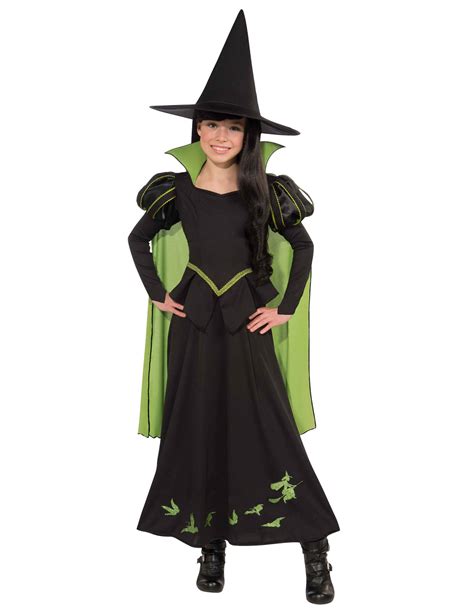 Déguisement sorcière Elphaba Le magicien d'Oz™ fille - Vegaooparty