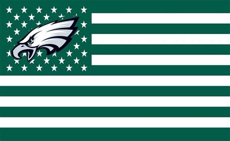 Big Philadelphia Eagles Flag Star and Stripes Line – Best Funny Store Nfl Flag, Eagles Football ...