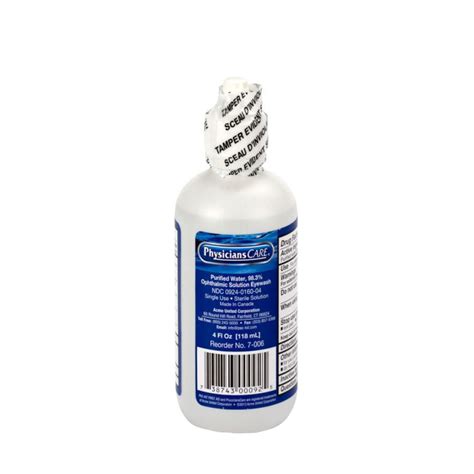 SmartCompliance Refill Eye Wash, 4 oz Bottle