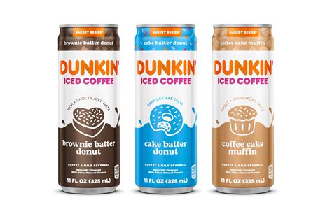 New Canned Iced Coffees Inspired by Dunkin’ Bakery Treats | Dunkin'