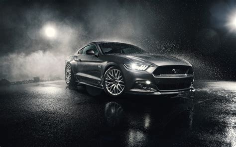 Black sports car, Ford, car, vehicle, Ford Mustang HD wallpaper | Wallpaper Flare