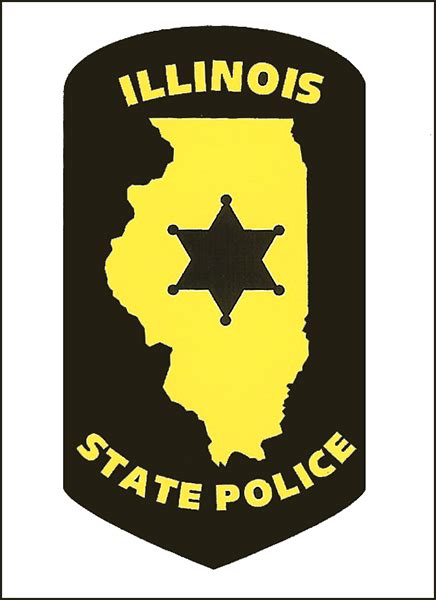 ILLINOIS STATE POLICE SHOULDER PATCH DECAL STICKER - Chicago Cop Shop