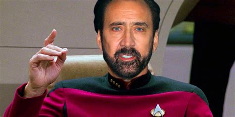 Nicolas Cage Will Never Be In Star Wars: "I'm A Trekkie"