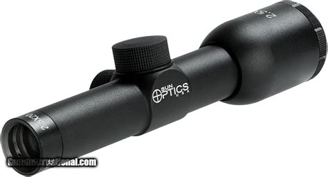 Sun Optics CS31 2520 BDC Reticle Low Profile Turrets Shotgun Scope for sale