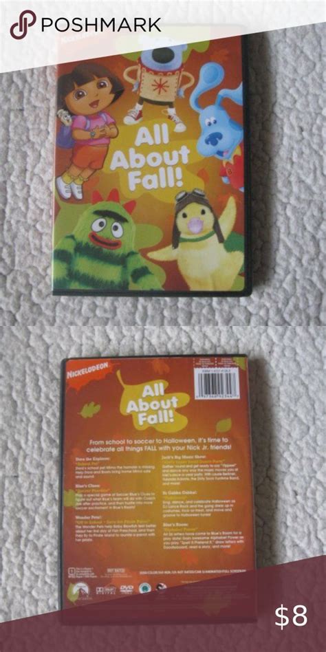 4/$15 Nickelodeon "All About Fall!" DVD | Happy birthday video, Nickelodeon, Birthday gif