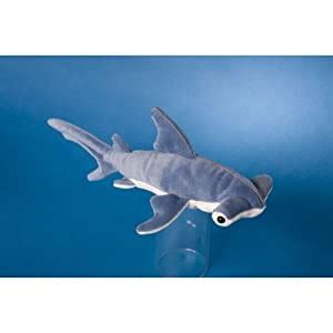 Amazon.com: Plush Hammerhead Shark, Stanley The Hammerhead Shark 13": Toys & Games