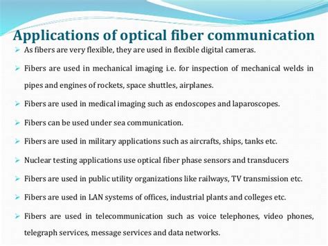 Optical Fiber communication