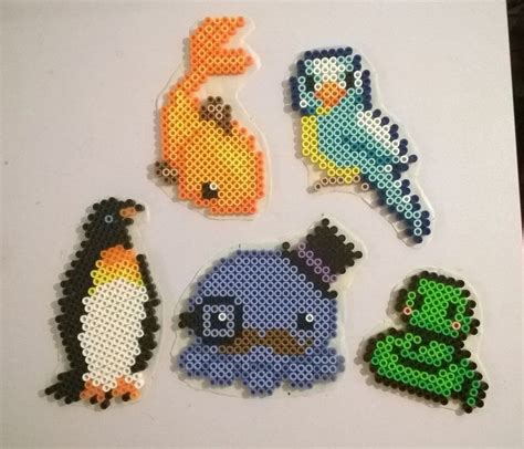 Cute Animals by Supernaturally.deviantart.com on @DeviantArt | Perler bead art, Melty bead ...