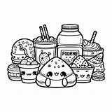 Coloring Pages Of Food A Fun And Educational Activity For Kids sketch template