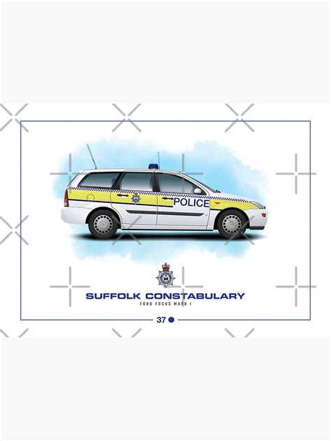 "Suffolk Constabulary - 02a - " Sticker for Sale by battenburg01 ...