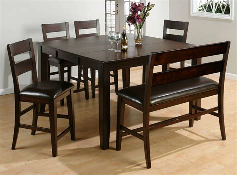 26 Dining Room Sets (Big and Small with Bench Seating) | Dining table with bench, Dark wood ...