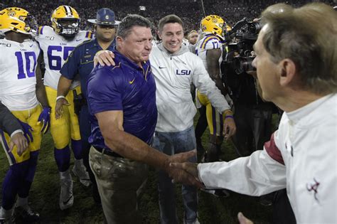 LSU vs. Alabama: Live stream, kickoff time, TV, how to watch Ed Orgeron ...