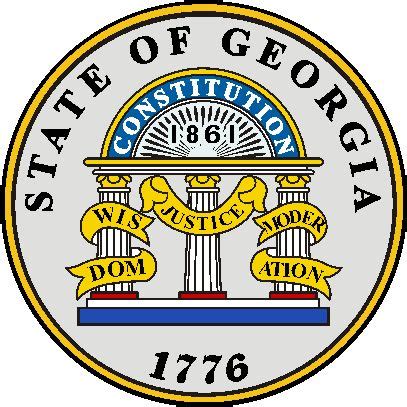 Georgia (state) - Coat of arms (crest) of Georgia (state)