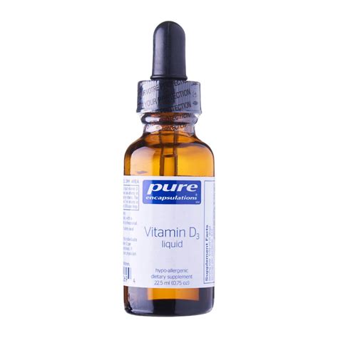 Vitamin D3 liquid (Hypo-Allergenic Dietary Supplement) 22.5 ml | Know ...