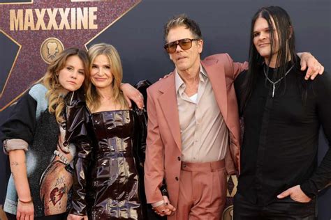 Kevin Bacon and Kyra Sedgwick Joined by Their Kids Sosie and Travis at “MaXXXine ”Premiere in ...