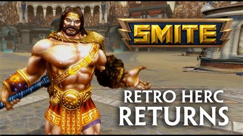 SMITE - Retro Hercules Skin & Kevin Sorbo Voicepack! - YouTube