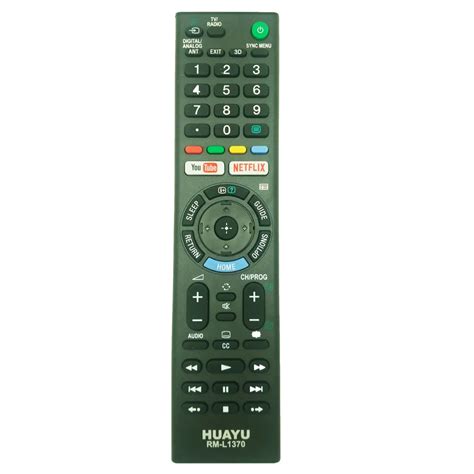 Aliexpress.com : Buy RM L1370 Fit For SONY LED TV Remote Control With Youtube/Netflix Buttons ...