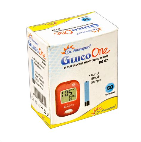 Dr Morepen GlucoOne Glucometer Test Strips (BG-02)- 50 Test Strips