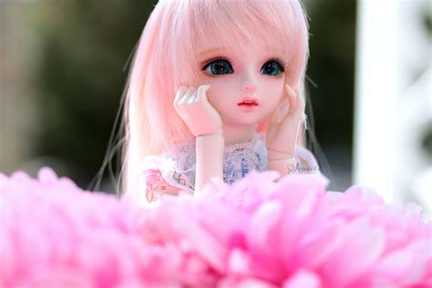 Pink flowers ♥ | Miyadoll Little Mocha Sweety (Limited editi… | Flickr