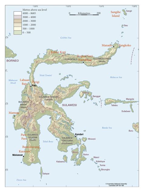 Info Terbaru Manado Sulawesi Map