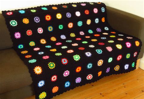 Colorful Crochet Afghan Blanket Colorful Crochet by PhoenixSmiles