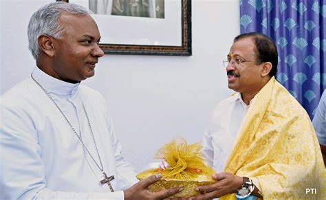 BJP Leaders Visit Prominent Bishops' Homes In Kerala On Easter ...