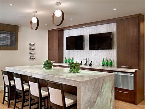 Cozy Modern Kitchen Breakfast Bar Designs