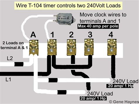 Intermatic Timer T104 Wiring Diagram - Art Case