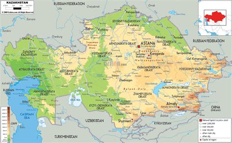 Physical Geography - Kazakhstan