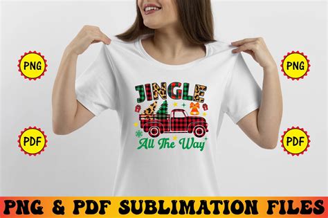 Jingle All the Way PNG Graphic by CarftartStore18 · Creative Fabrica