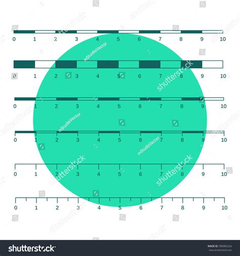 Map Scales Graphics Measuring Distances Scale: เวกเตอร์สต็อก (ปลอดค่าลิขสิทธิ์) 788985226 ...