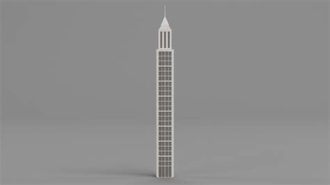 3D Paper Skyscraper 12 Model - TurboSquid 2184787