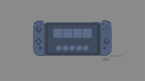 Just draw a Switch to practice my art skills. Feedbacks are welcome ...