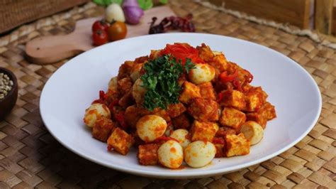 Resep Sambal Goreng Telur Puyuh, Pedasnya Nampol, Bikin Nafsu Makan