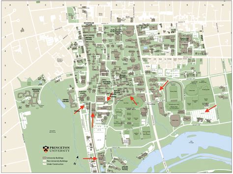 Princeton University Campus Map World Map | Images and Photos finder