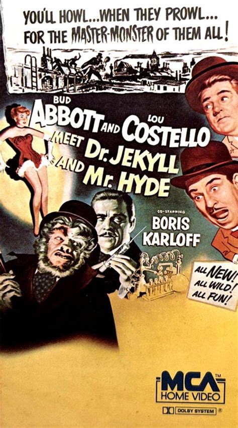 ABBOTT & COSTELLO MEET DR. JEKYLL & MR. HYDE (1951) - Used VHS