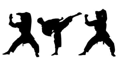 Karate Silhouette PNG HD Image | PNG All