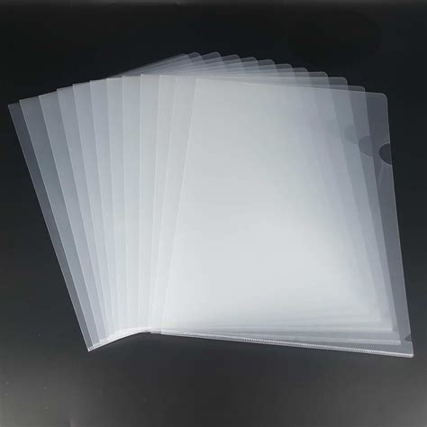 Amazon.com: clear plastic sleeves for paper